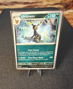Umbreon 130/197 Uncommon SV03: Obsidian Flames NM Pokemon TCG - Image 1