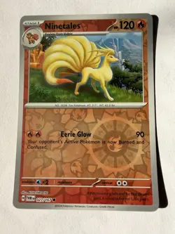 Ninetales 027/167 Pokemon SV06: Twilight Masquerade Reverse Holo - Image 1