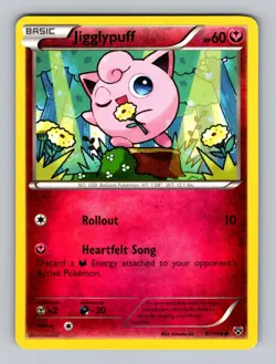Jigglypuff 87/146 Common XY Pokemon Lightly Played - Image 1