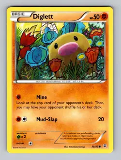 Diglett 38/83 Common Generations Pokemon Lightly Played - Image 1