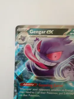 Gengar ex 104/162 Double Rare Temporal Forces Pokemon Holo NM - Image 3