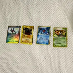 Pokemon TCG 4-Card Lot Golbat Squirtle Beautifly Holo/Regular English - Image 1
