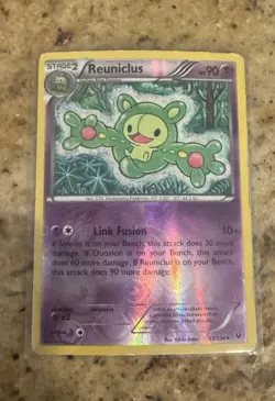 Reuniclus 35/124 Fates Collide Reverse Holo Heavily Played Damaged Pokemon TCG - Image 1