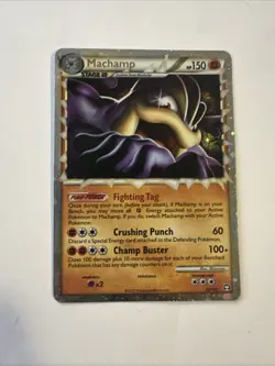 Pokemon Machamp Prime 95/102 HGSS Triumphan LP++ - Image 1