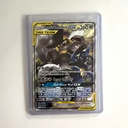 Pokemon Lucario & Melmetal GX TAG TEAM SM192 Promo Holo SM English 260 HP - Image 1