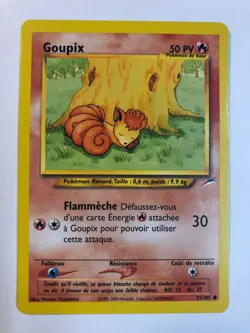 Pokemon [FRENCH] Vulpix 91/105 Neo Destiny 2000 NM - Image 1