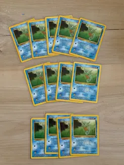 Horsea 49/62 Fossil 1999 NM-LP WOTC Pokemon: 5 - 1st Edition (13 total in lot) - Image 1