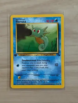 Horsea 49/62 Fossil 1999 NM-LP WOTC Pokemon: 5 - 1st Edition (13 total in lot) - Image 2