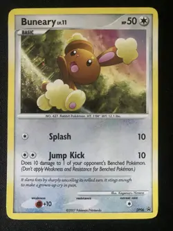 Buneary DP06 Diamond & Pearl Black Star Promo Holo Promo Pokemon Card MP - Image 1