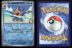 Misty's Starmie 047/182 Destined Rivals Reverse Holo NM/M Pokemon - Image 3