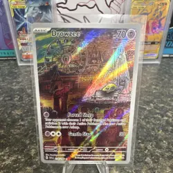 Pokemon TCG Scarlet/Violet Drowzee Base Set Holo Rare Card 210/198 - Image 1