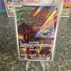 Pokemon TCG Scarlet/Violet Drowzee Base Set Holo Rare Card 210/198 - Image 4