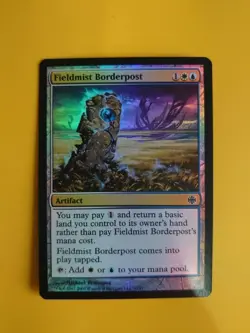 Fieldmist Borderpost Alara Reborn. Magic the Gathering FOIL Card. - Image 2