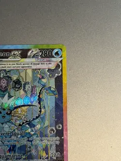 Pokemon TCG Vaporeon ex 149/131 SV Prismatic Evolutions SIR Full Art Holo NM - Image 3
