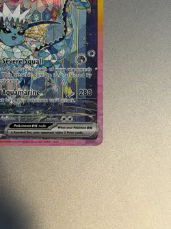 Pokemon TCG Vaporeon ex 149/131 SV Prismatic Evolutions SIR Full Art Holo NM - Image 4