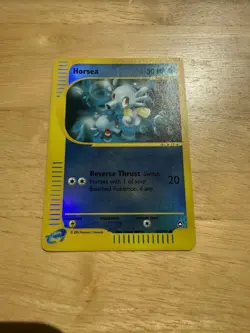 Horsea 85/147 Aquapolis 2002 Reverse Holo Vintage E-Series Pokemon Card NM - Image 1