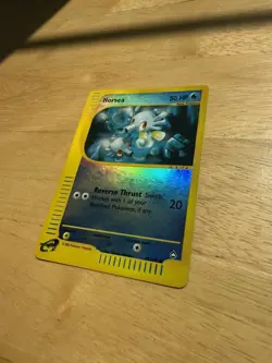 Horsea 85/147 Aquapolis 2002 Reverse Holo Vintage E-Series Pokemon Card NM - Image 3
