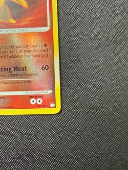 Pokemon Typhlosion Reverse Holo Rare 16/123 Mysterious Treasures 2007 - Image 3