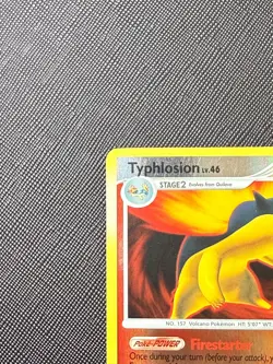 Pokemon Typhlosion Reverse Holo Rare 16/123 Mysterious Treasures 2007 - Image 5