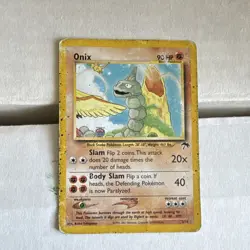 Pokemon TCG Onix Southern Islands 3/18 2001 Regular 90 HP English Basic - Image 1