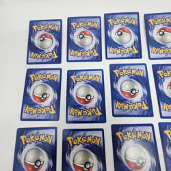 1999 Pokemon Base Set Lot 27 includes Poliwrath 13/102 Holo Professor Oak WOTC - Image 5