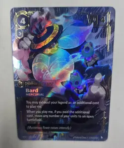 Bard Mercurial Overnumbered Riftbound League of Legends 228/221 Foil Card - Image 5