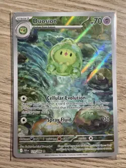 Pokemon TCG SV Black Bolt Duosion Illustration Rare Card 119/086 NM Condition - Image 1