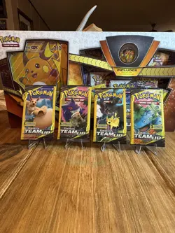 Team Up Dollar Store 3 Card Booster Packs Set Of 4 (Factory Sealed) Art Set! - Image 1
