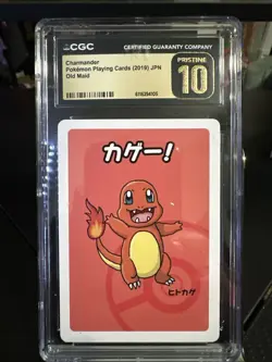 Charmander Pokemon Playing Cards 2019 Japanese Old Maid Pristine 10 - Image 1