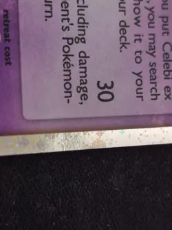 Pokemon TCG Celebi EX Ultra Rare Holo Card 17/17 Pop Series 2 - Image 3
