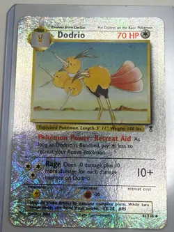 Pokemon Card - Dodrio 41/110 Legendary Collection Uncommon Reverse Holo WOTC - Image 1