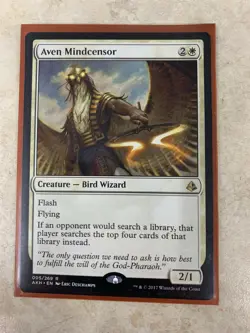 Aven Mindcensor - MTG Magic Card - Amonkhet AKH - NM - Image 1