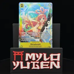 Shirahoshi Alt Art SR OP12-102 One Piece English Trading Card - Image 1