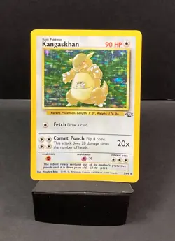 Kangaskhan Holo Rare 5/64 Jungle Set Pokemon TCG Card 1999 WOTC LP - Image 1