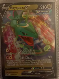 [UNGRADED] Sleeve Rayquaza V SWSH147 SWSH: Sword & Shield Promo Cards Holo - Image 1