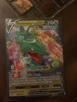 [UNGRADED] Sleeve Rayquaza V SWSH147 SWSH: Sword & Shield Promo Cards Holo - Image 3