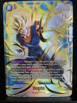 Dragon Ball Super Card Game Vegito FB04-130 SCR* Alt Art - Image 1