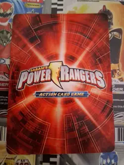 Power Rangers 2013 Action Card Game White Dino Thunder 3-040 Rare Card NM - Image 2