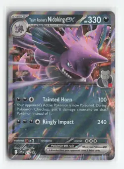 Team Rocket's Nidoking ex - SV: Scarlet & Violet Promo Cards [SVP 217] - Image 1