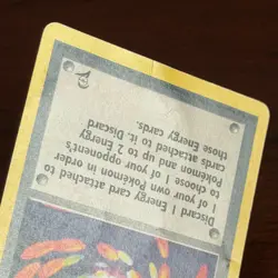 Super Energy Removal 108/130 Non Holo Rare Base Set 2 Pokemon Card DMG - Image 3
