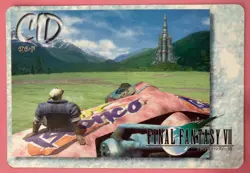 Final Fantasy 7 No.57 Cid card Very Rare BANDAI japanese 1997 F/S - Image 1