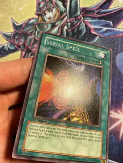 (AA) Yugioh Seriel Spell 1st Edition RDS-En037 Rare Spell Card LP - Image 3