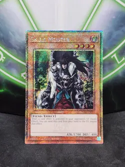 Yugioh Skull Meister RA02-EN005 Quarter Century Secret Rare 1st Edition NM - Image 1