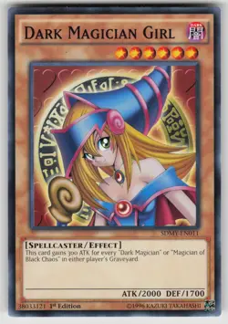 Dark Magician Girl SDMY-EN011. Yugi Muto Yu-Gi-Oh 1st Edition NM - Image 1