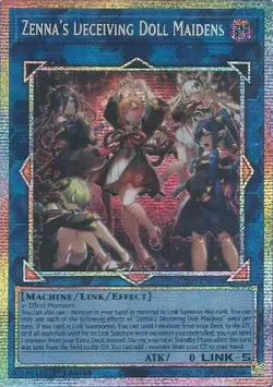 Yu-Gi-Oh! Chaos Origins Zenna's Deceiving Doll Maidens Starlight Rare 1st - Image 1