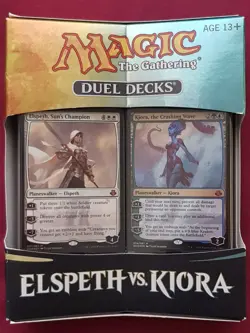 Magic The Gathering DUEL DECKS ELSPETH VS KIORA New Sealed Box Set MTG - Image 1
