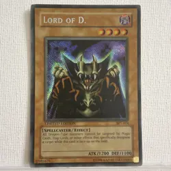 YuGiOh Lord Of D. Limited Edition Card - Image 1