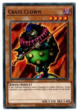 Crass Clown MRD-078 Yugioh 25th Anniversary Common Metal Raiders - Image 1