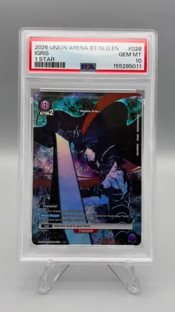 PSA 10 Igris UE17BT/SLG-1-028 R Solo Leveling Union Arena English* - Image 1