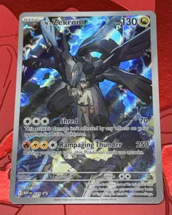 N's Zekrom 031 Black Star Promo Holo Pokemon Card - Image 1